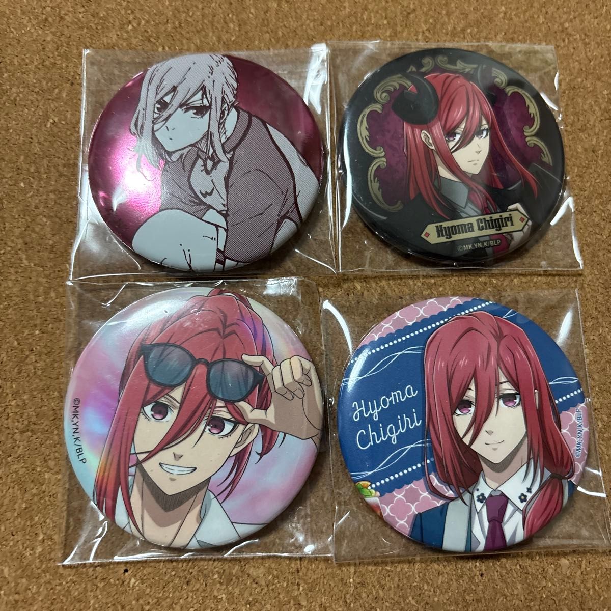 ブルーロック ブルロ 千切豹馬 缶バッジ 原画展 七人の大罪人 ノーブル