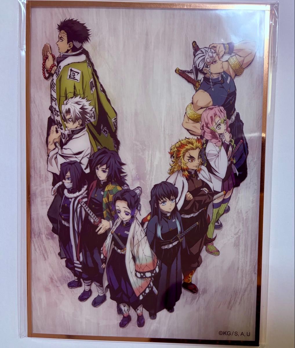 鬼滅の刃 アクリル色紙 A6 SMASH しのぶ 鬼滅の刃 アクリル色紙 A6