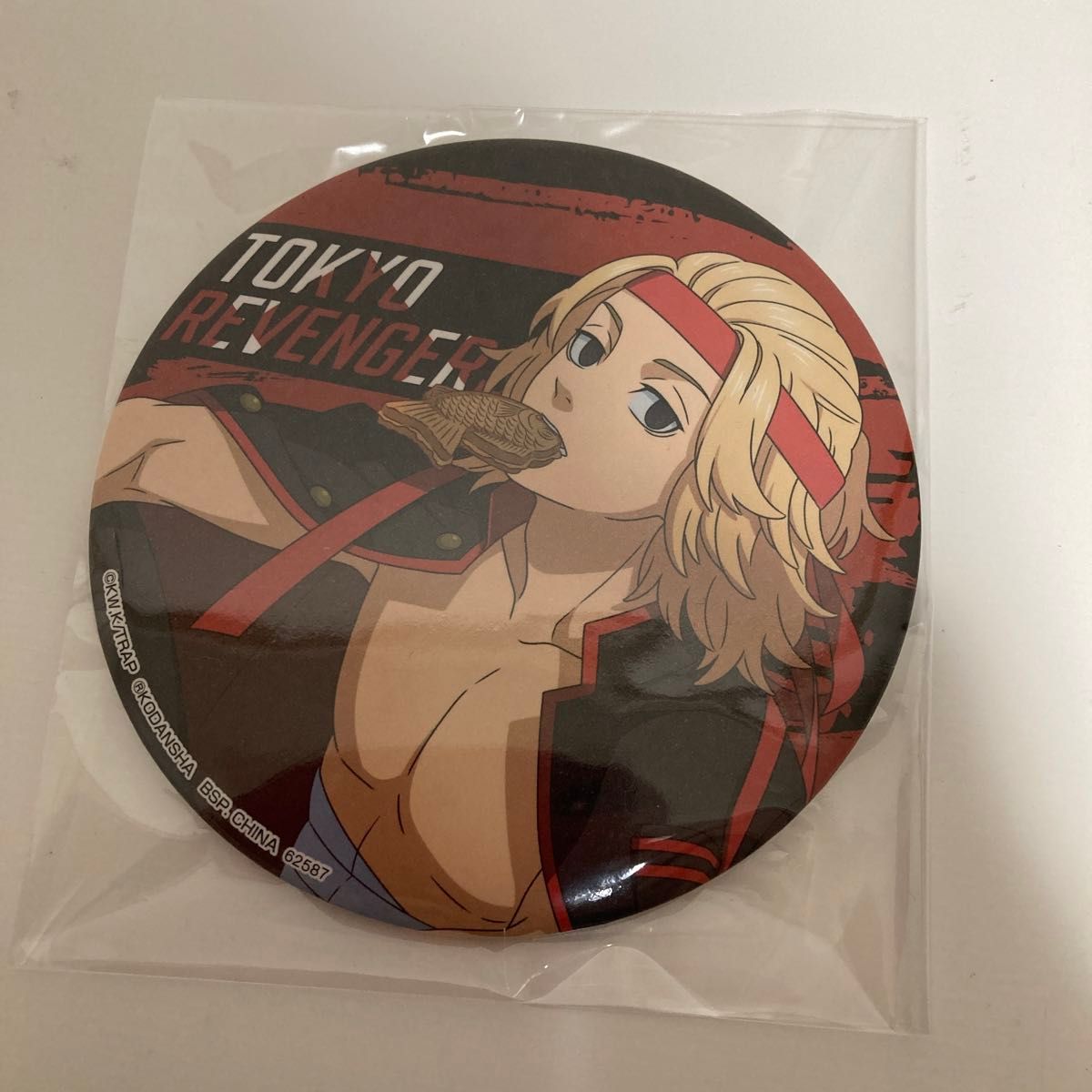 東京リベンジャーズ スイーツパラダイス 佐野万次郎 マイキー 缶バッジ