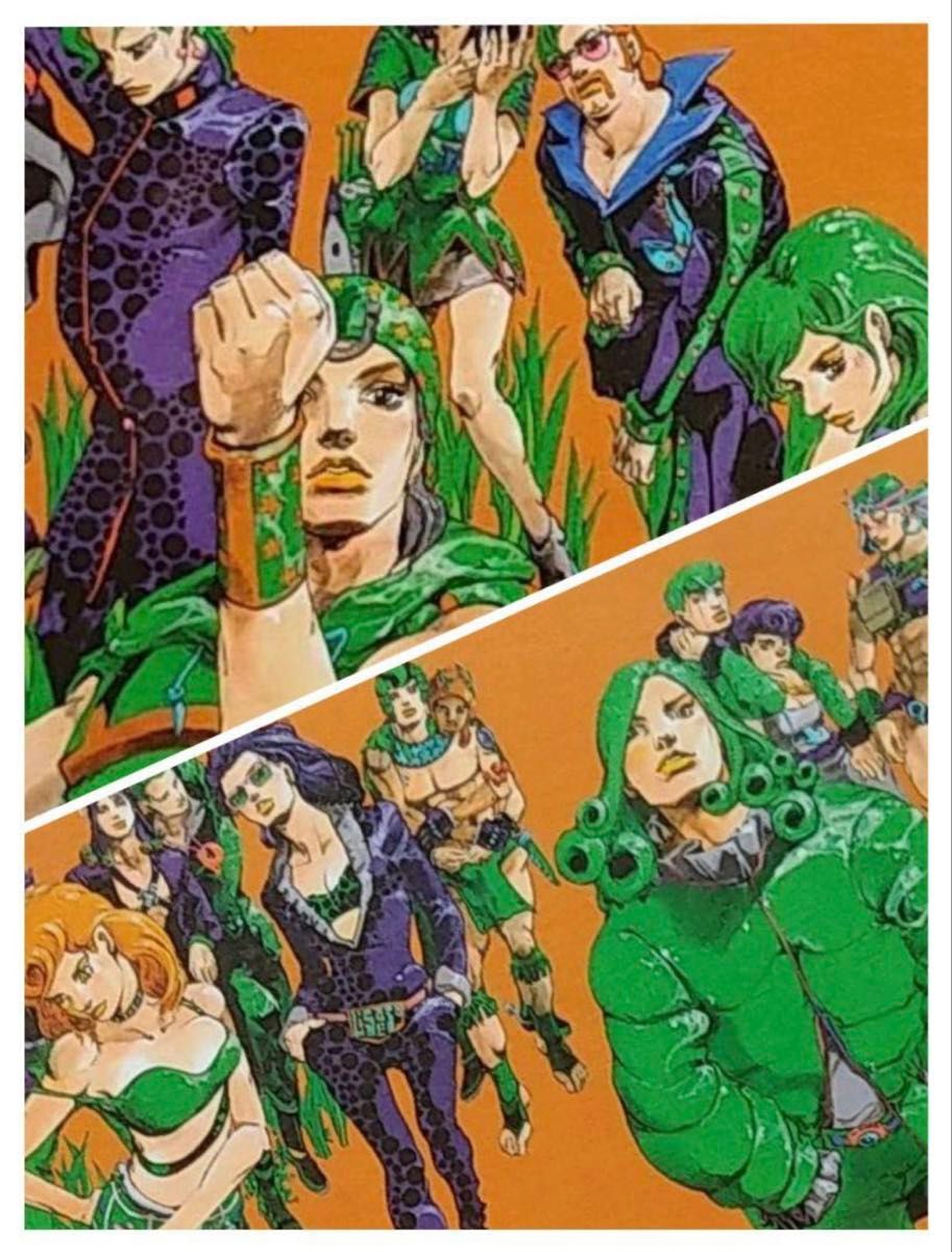 未開封新品 2点セット ジョジョ 長崎・金沢 キービジュアル 複製原画