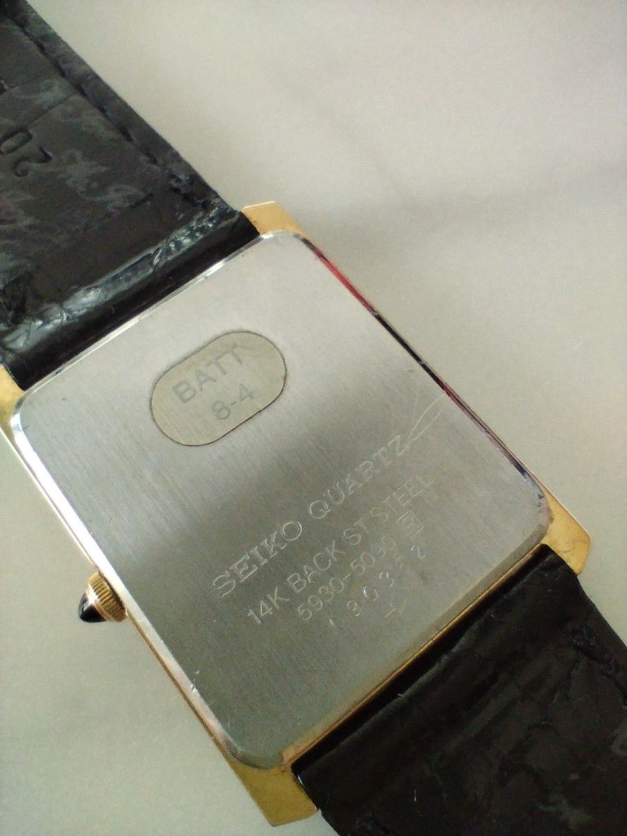 SEIKO CREDOR セイコー QUARTZ クオーツ 腕時計 革ベルト 文字盤