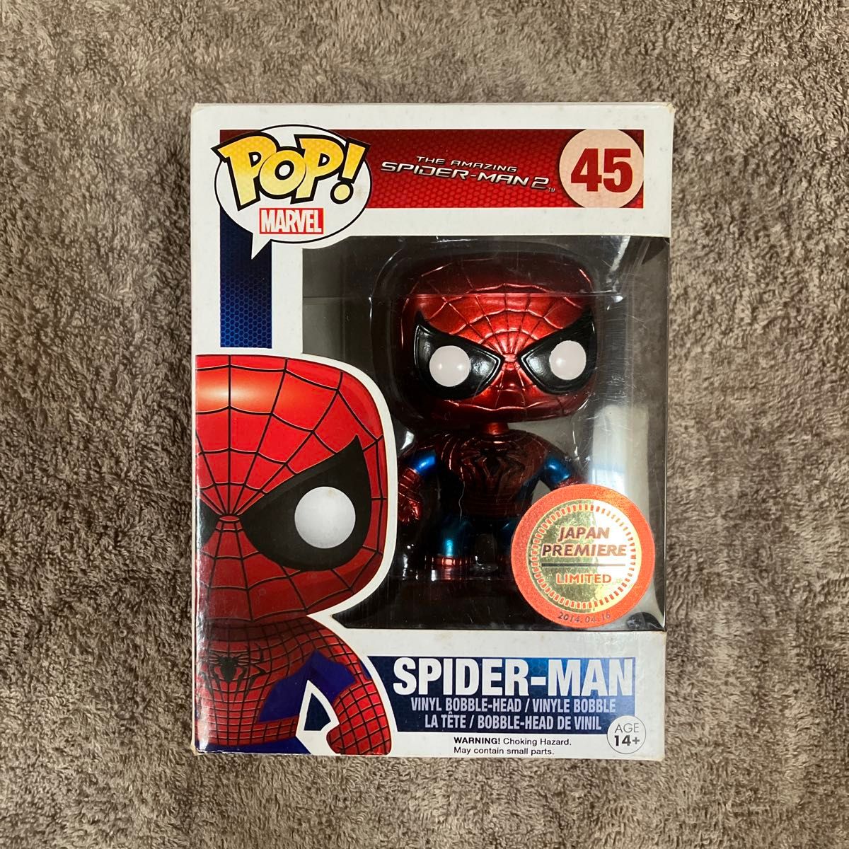 限定品】FUNKO POP アメイジング・スパイダーマン2ジャパンプレミア