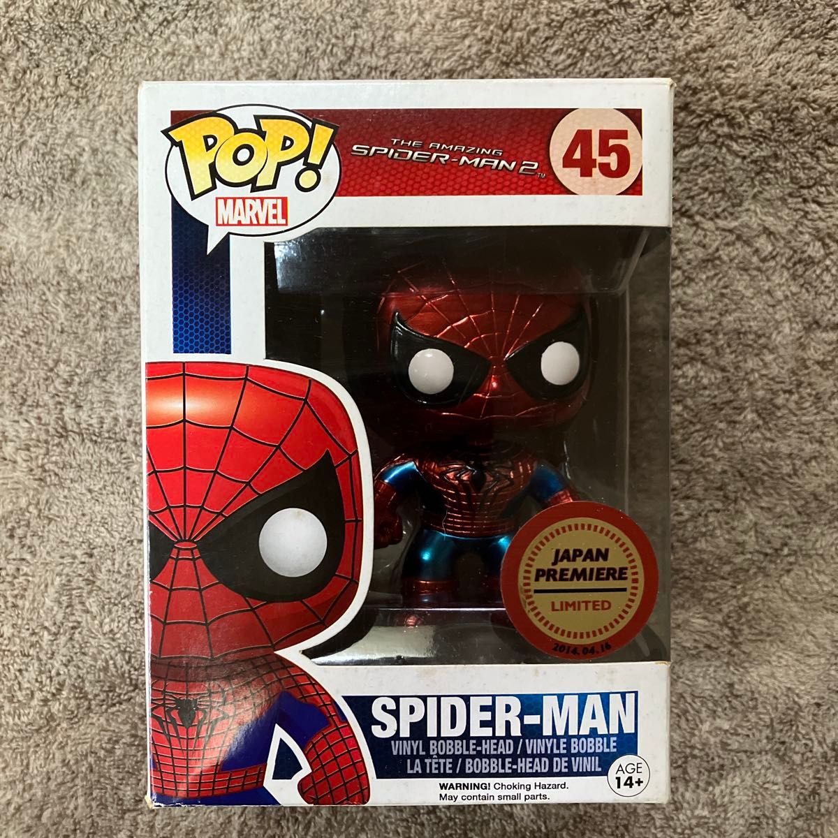 限定品】FUNKO POP アメイジング・スパイダーマン2ジャパンプレミア