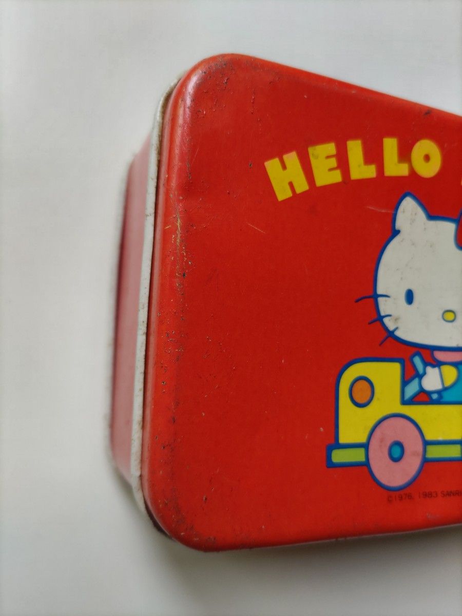昭和レトロ ハローキティ ブリキ缶｜Yahoo!フリマ（旧PayPayフリマ）