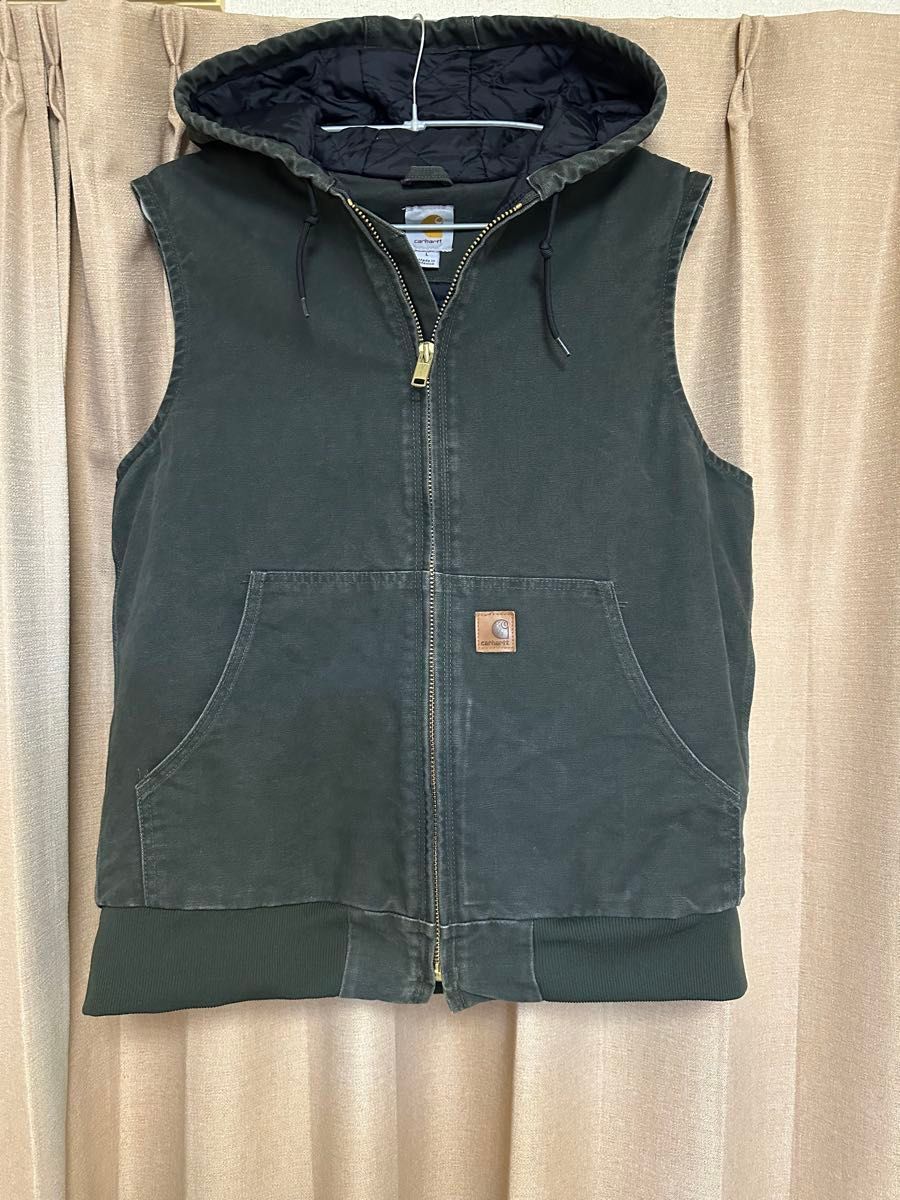 carhartt カーハート （メキシコ製）ダックベスト フード付き RN#14806