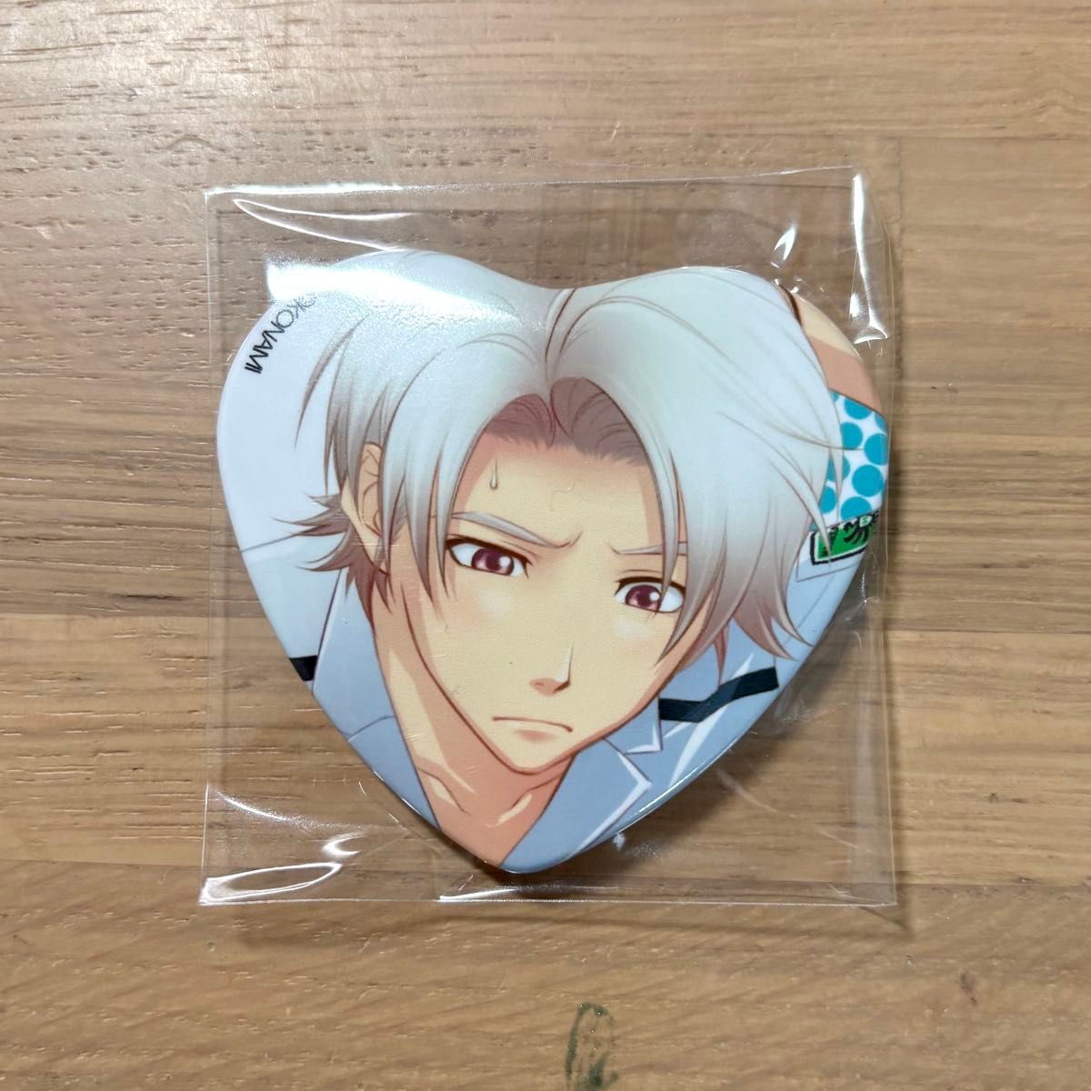 激レア ときメモGS2 佐伯瑛 特典 ハート缶バッジ ときめきメモリアル