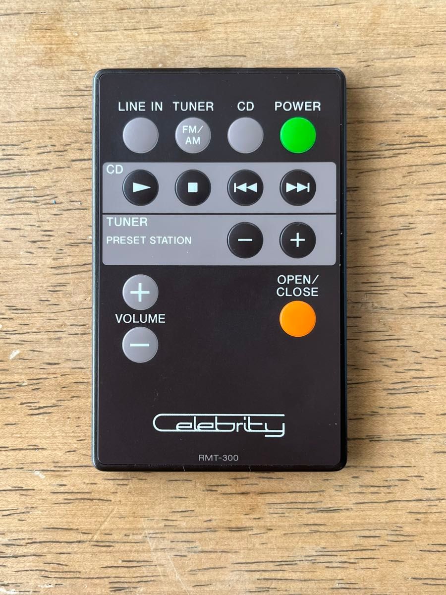 SONY ソニー Celebrity セレブリティ D-3000 純正 リモコン RMT-300