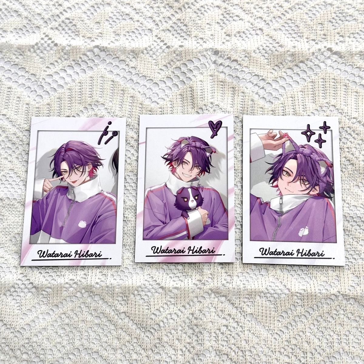 にじさんじ VOLTACTION Pajama Party チェキ風カード 渡会雲雀 コンプ