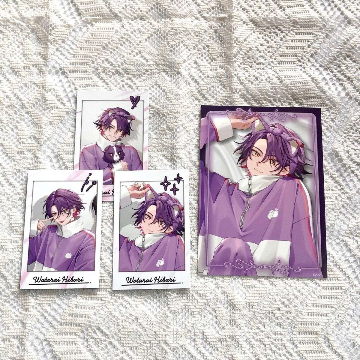 にじさんじ VOLTACTION Pajama Party チェキ風カード 渡会雲雀 コンプ