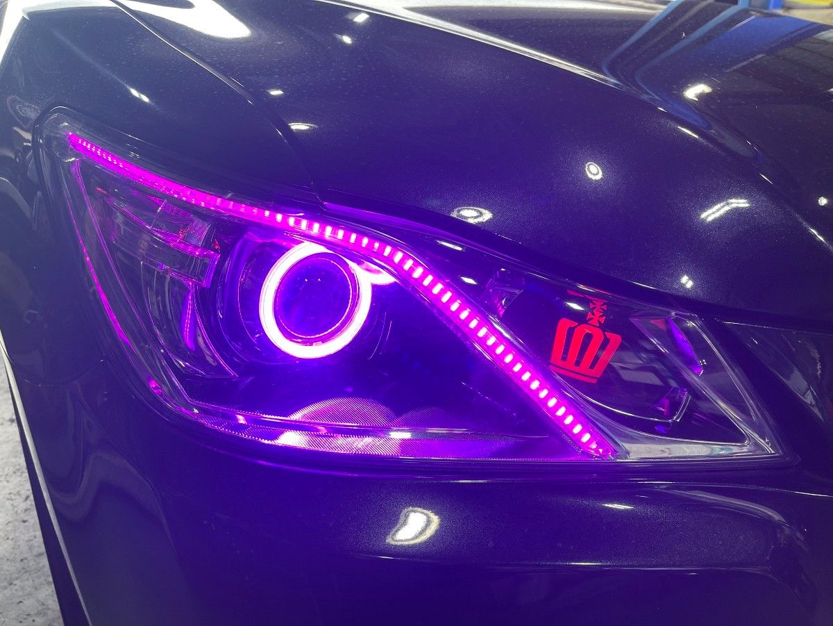 特注品の唯一無二 210 クラウン アスリート 前期 ヘッドライト 左右