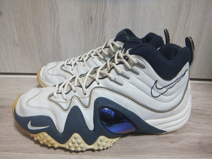 Yahoo!オークション - 05年製 NIKE AIR ZOOM FLIGHT FIVE 27.5cm 白/紺