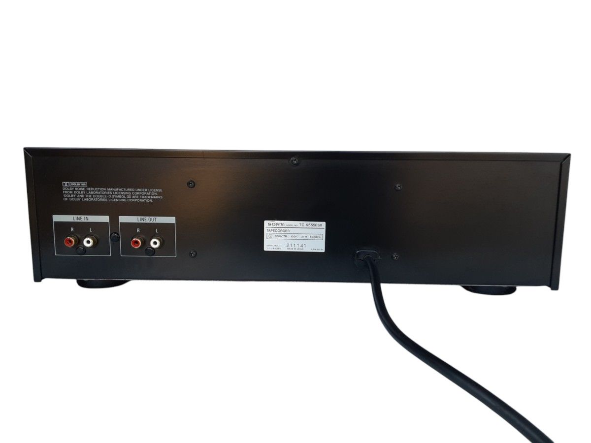 SONY ソニー TC-K555ESX カセットデッキ ジャンク品｜Yahoo!フリマ（旧