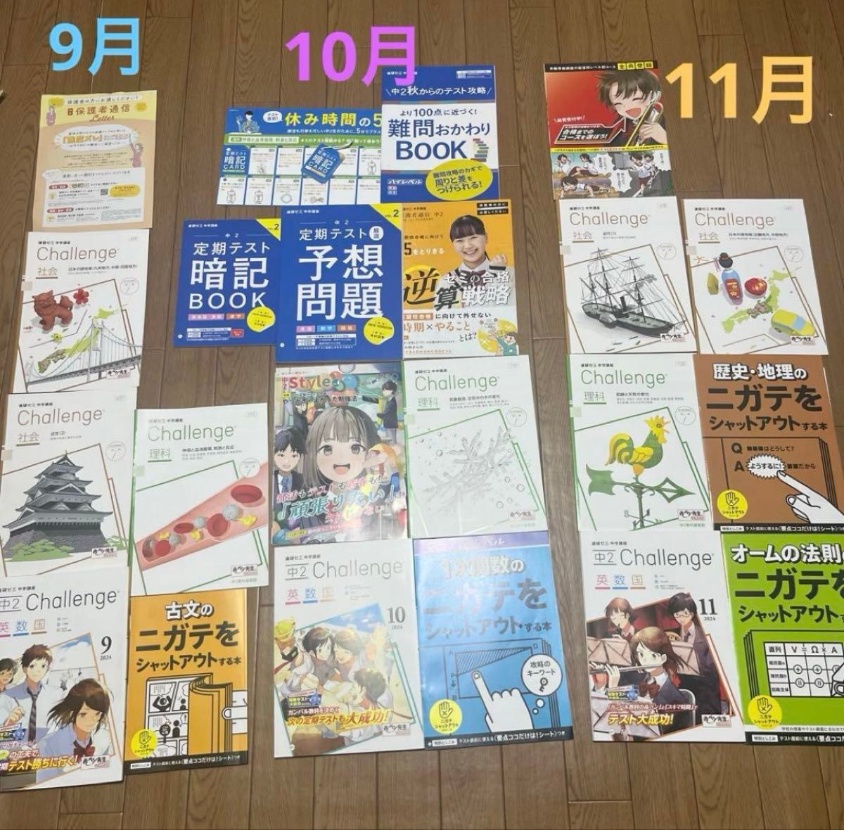 進研ゼミ中学講座2年生2024年度｜Yahoo!フリマ（旧PayPayフリマ）