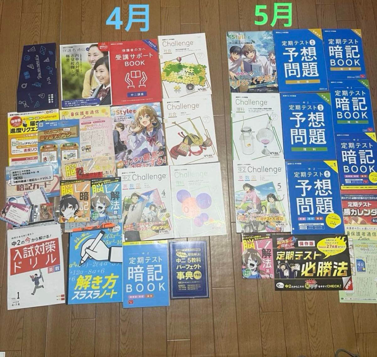 進研ゼミ中学講座2年生2024年度｜Yahoo!フリマ（旧PayPayフリマ）