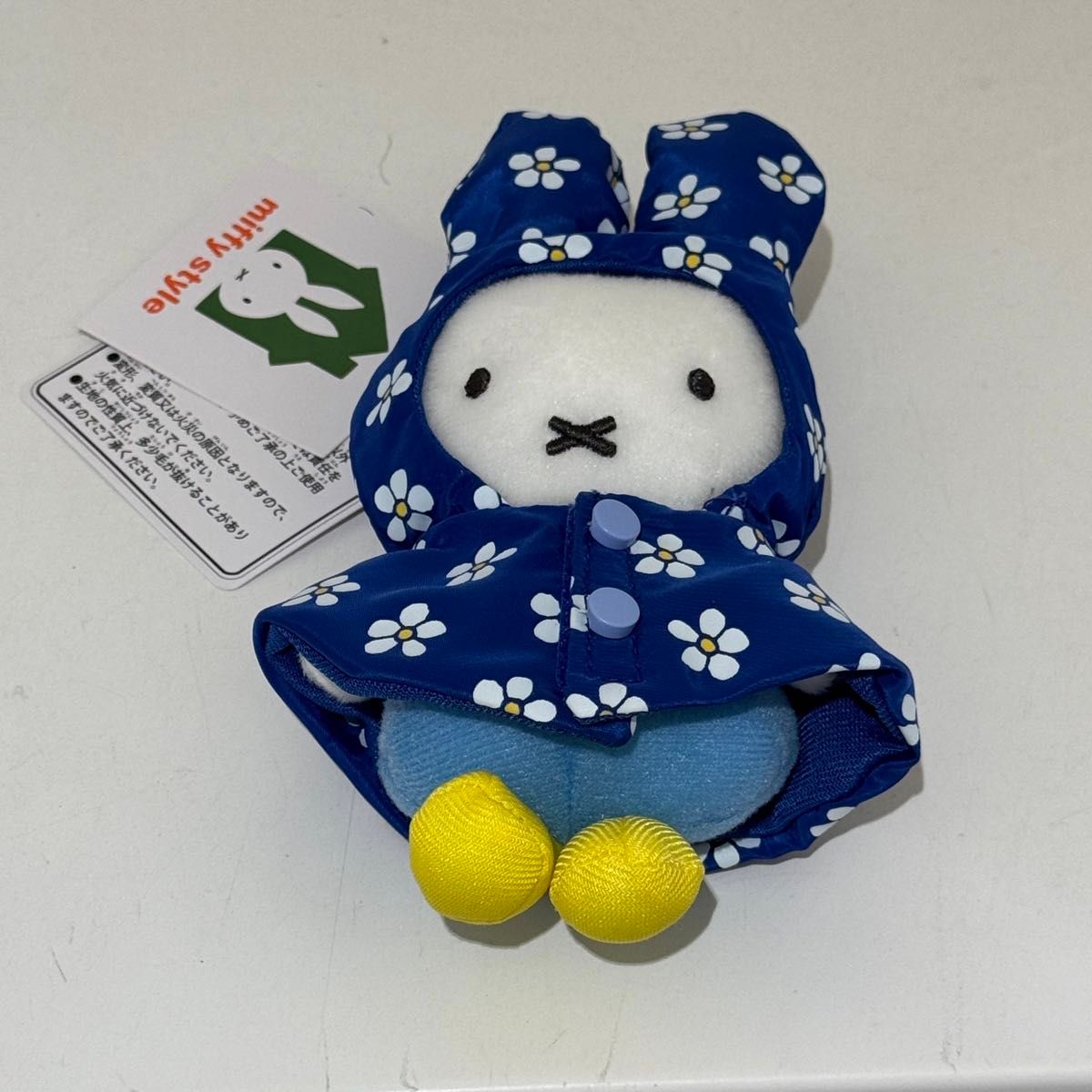 ミッフィー 雨の日 マスコット 新品未使用タグ付き ミッフィースタイル