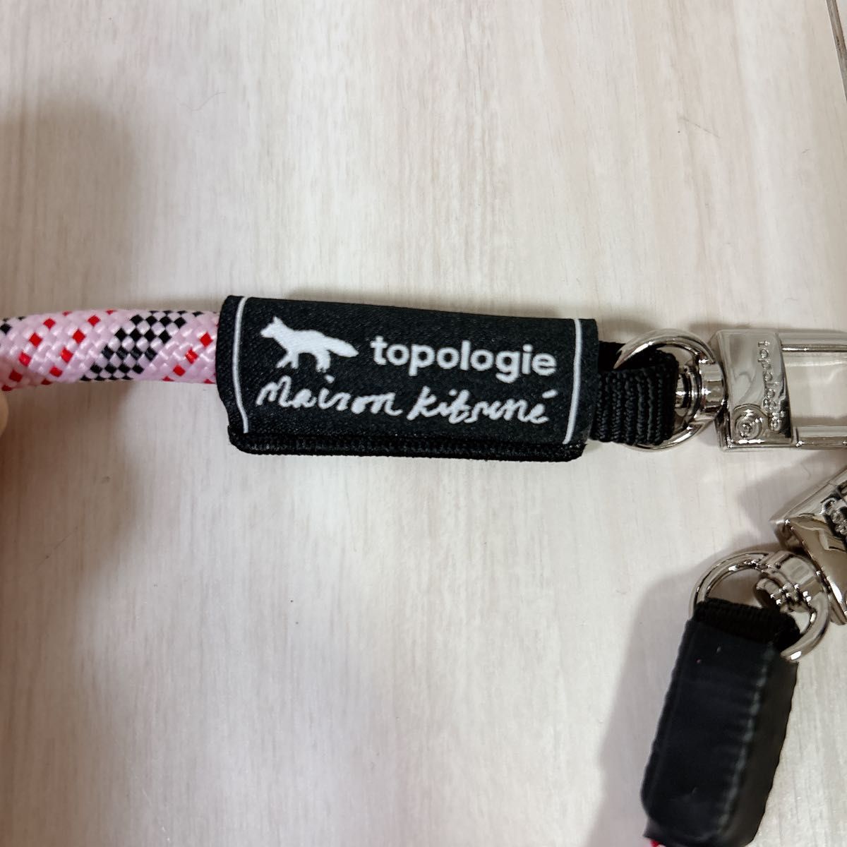 新品未使用】TOPOLOGIE X メゾン キツネ リスト ストラップ｜Yahoo