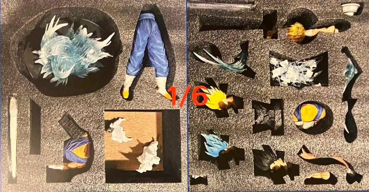 新品未開封 ドラゴンボール 1／6スケール ベジット フィギュア