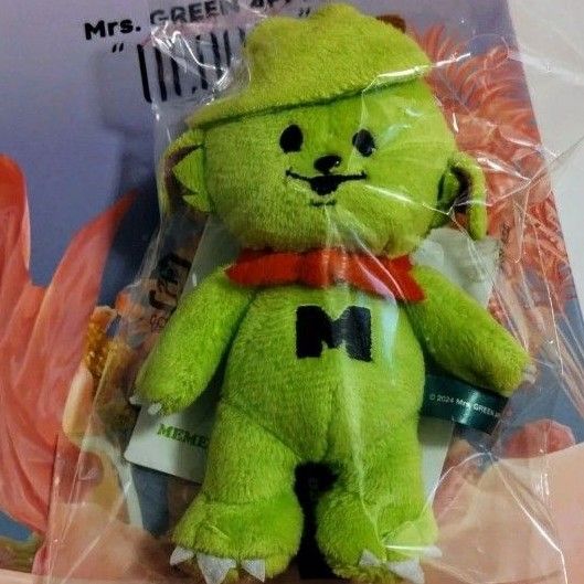 明日発送 新品 未開封 Mrs GREEN APPLE メメル ぬいぐるみキーホルダー