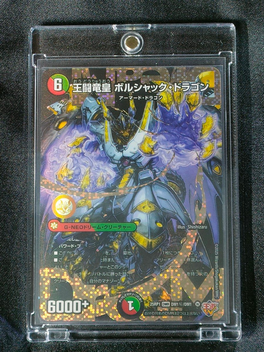 王闘竜皇ボルシャックドラゴン 25RP1 DMR DM1秘/DM1 シークレット