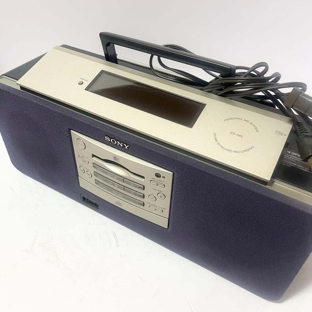 SONY ZS-M5 / CD MD ソニー ラジカセ｜Yahoo!フリマ（旧PayPayフリマ）