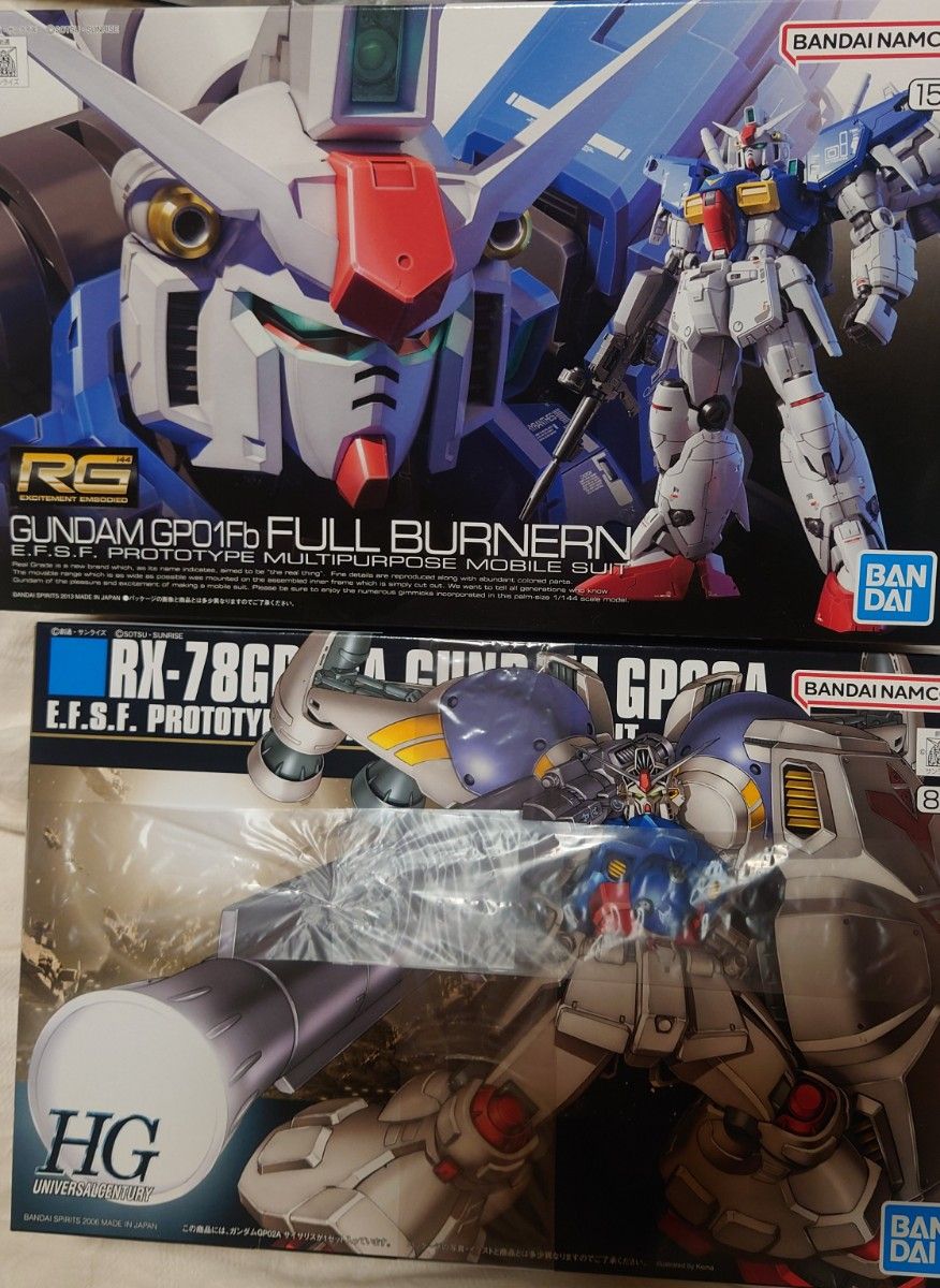 RG GP01 フルバーニアン HG GP02A サイサリス ガンプラ BANDAI｜Yahoo