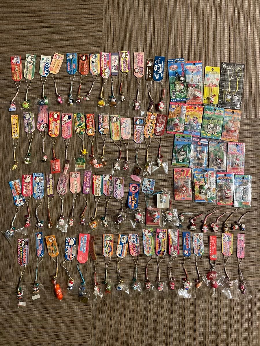 ご当地キティ ストラップ 根付け 多数 まとめ レア 希少品 レトロ