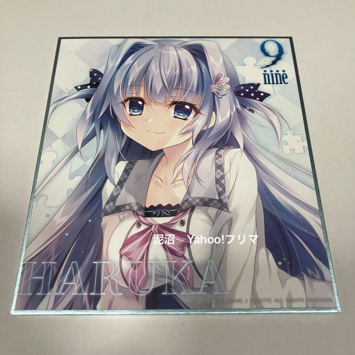 9-nine- 香坂春風 ミニ色紙 ぱれっと カフェ 限定 和泉つばす｜Yahoo