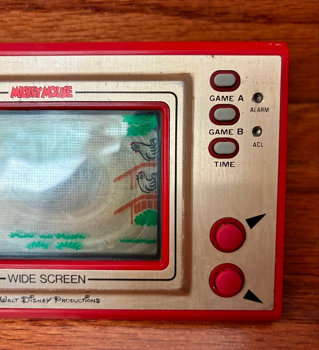 ニンテンドー ゲームウォッチ ミッキーマウス ワイドスクリーン 動作