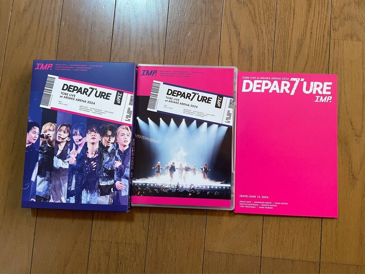 TOBE LIVE at ARIAKE ARENA 2024 IMP DEPARTURE Blu-ray 初回生産限定