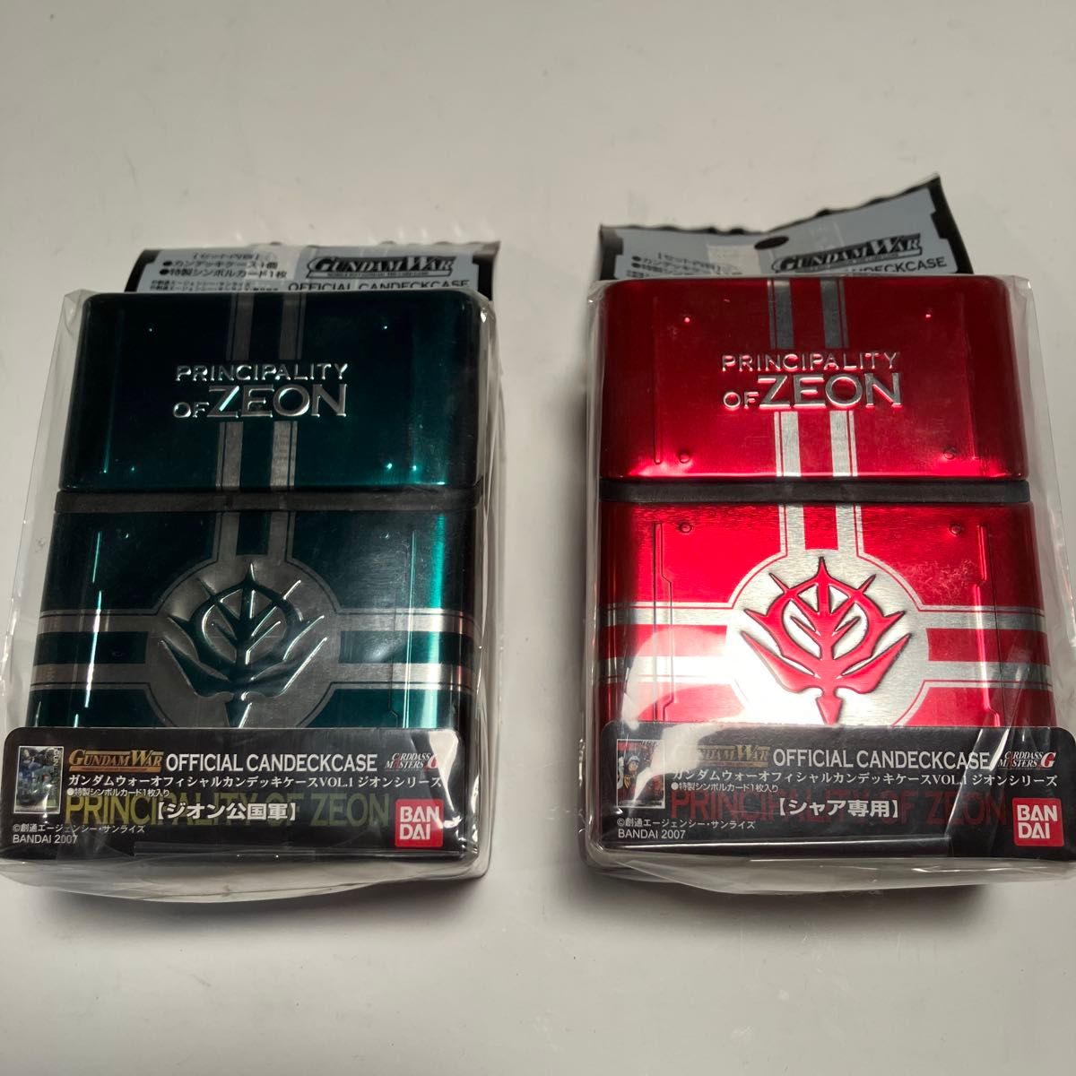 超希少品 未開封品 ガンダムウォーオフィシャルカンデッキケースvol 1