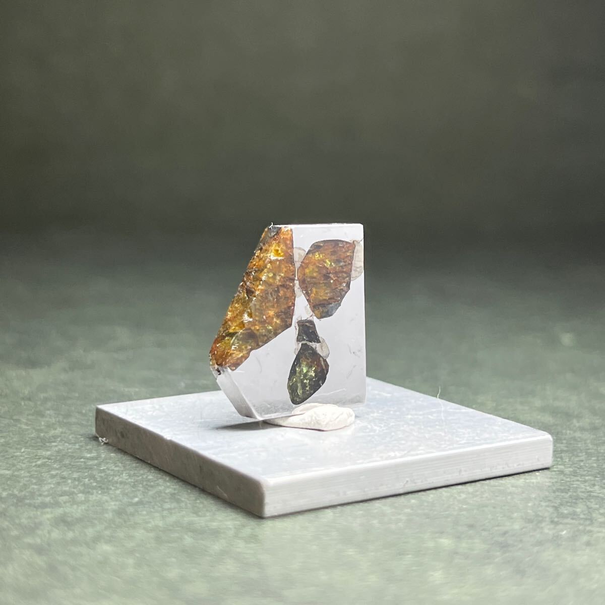 Yahoo!オークション - エスケル隕石 パラサイト隕石 esquel メテオライ