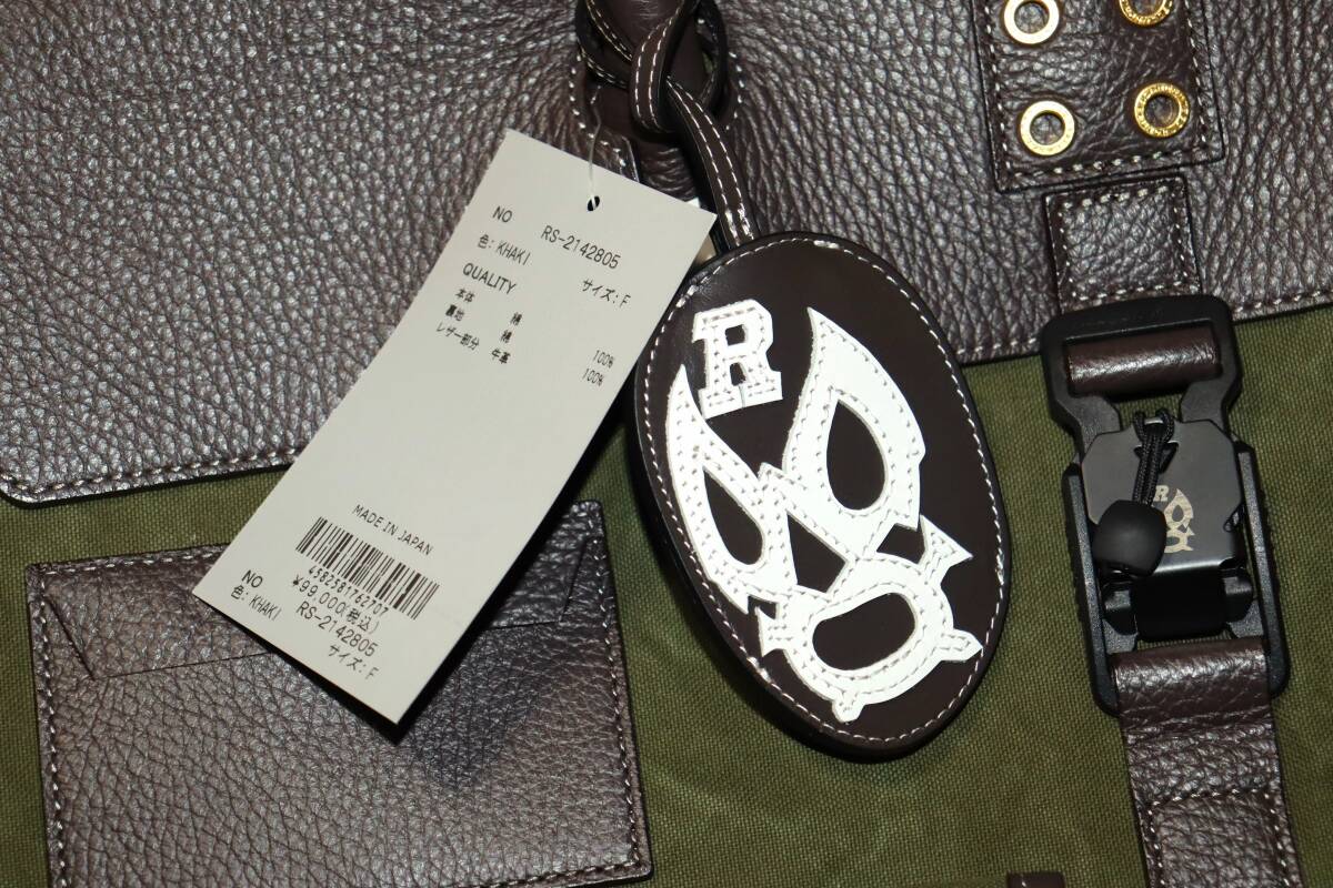 送料無料 特価即決【未使用】 Russeluno GOLF ボストンバッグ 日本製