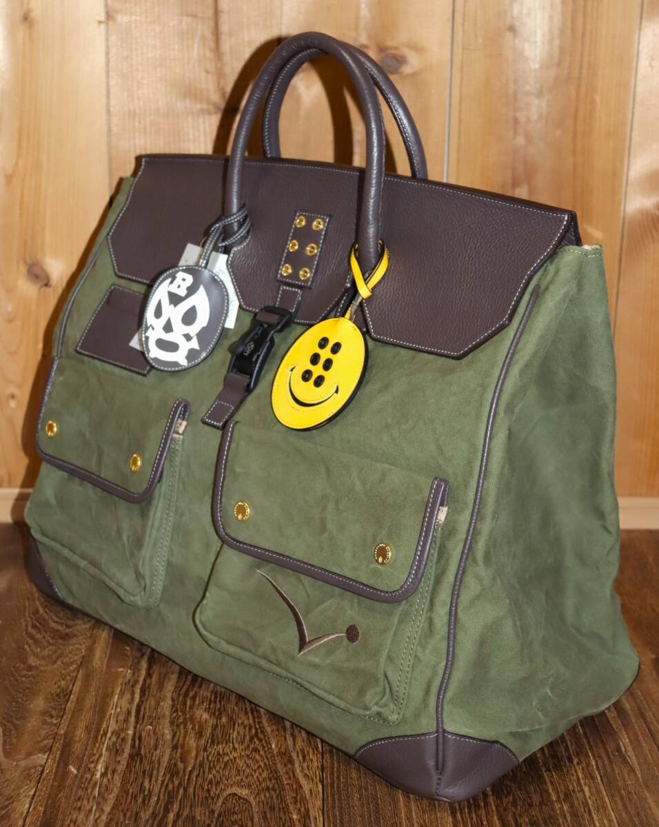 送料無料 特価即決【未使用】 Russeluno GOLF ボストンバッグ 日本製