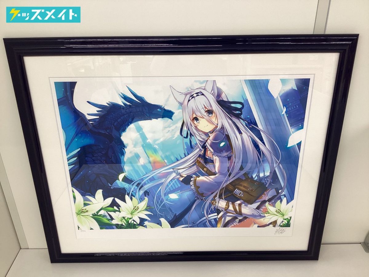 Yahoo!オークション - 【同梱不可/現状】アールビバン 版画 三嶋くろね