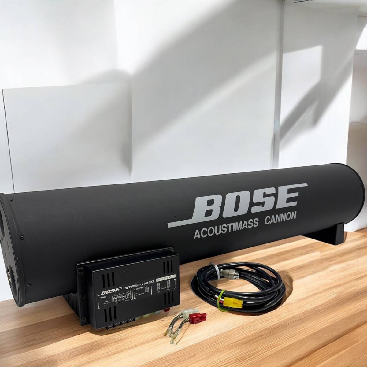 送料無料 美品 Bose ボーズ AM-033 ACOUSTIMASS CANNON サブウーハー