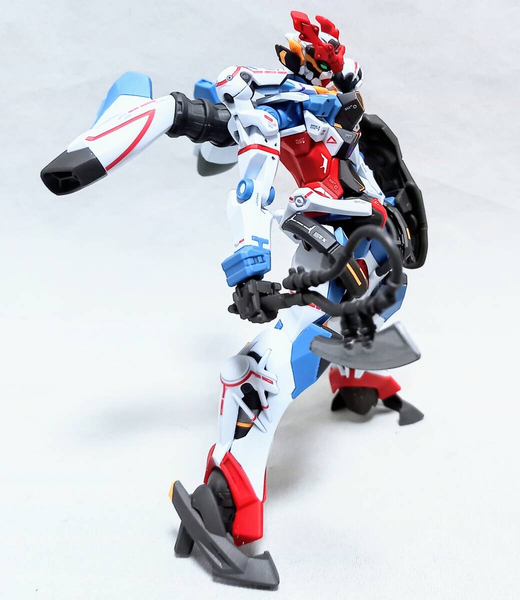 完成品 HG 1/144 GQuuuuuuX ジークアクス【組立て済み】ジャンクD 機動