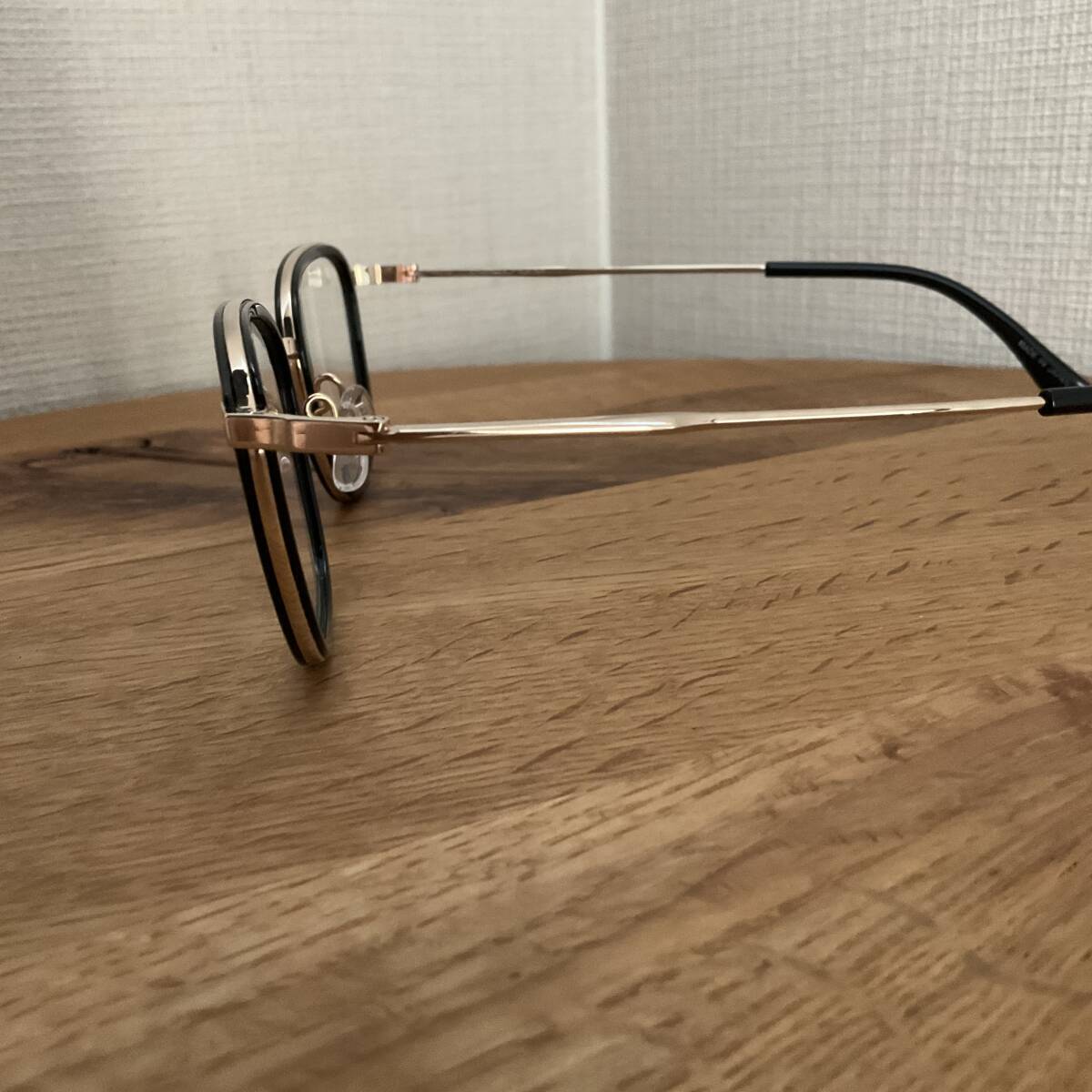 金子眼鏡 SPIVVY SP-1214 ブラック／ゴールド 美品 少し擦れ有｜Yahoo