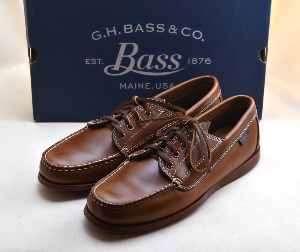 Yahoo!オークション - G.H BASS バス 定番キャンプモック JACKMAN ジャ