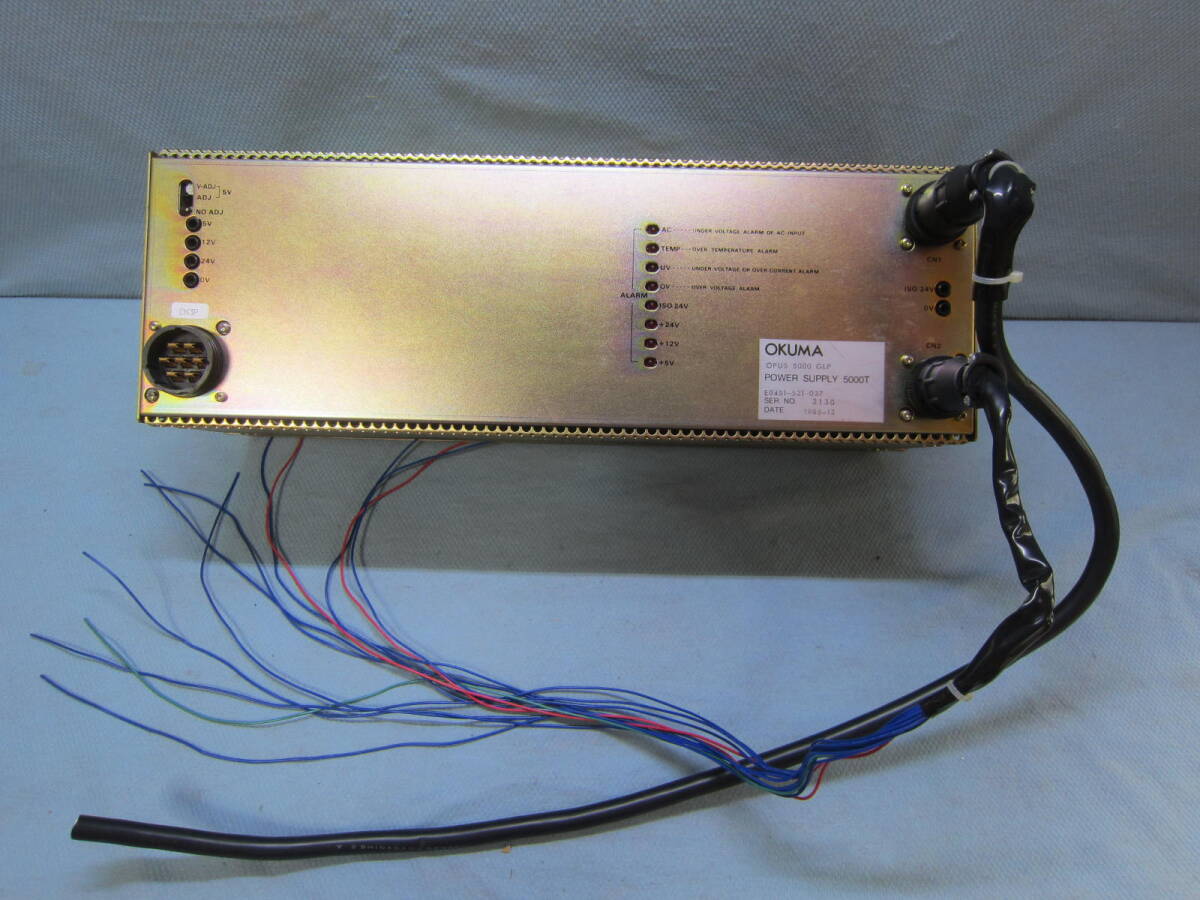 OKUMA OPUS 5000 LP POWER SUPPLY 5000T 電源ユニット OKUMA OPUS 5000