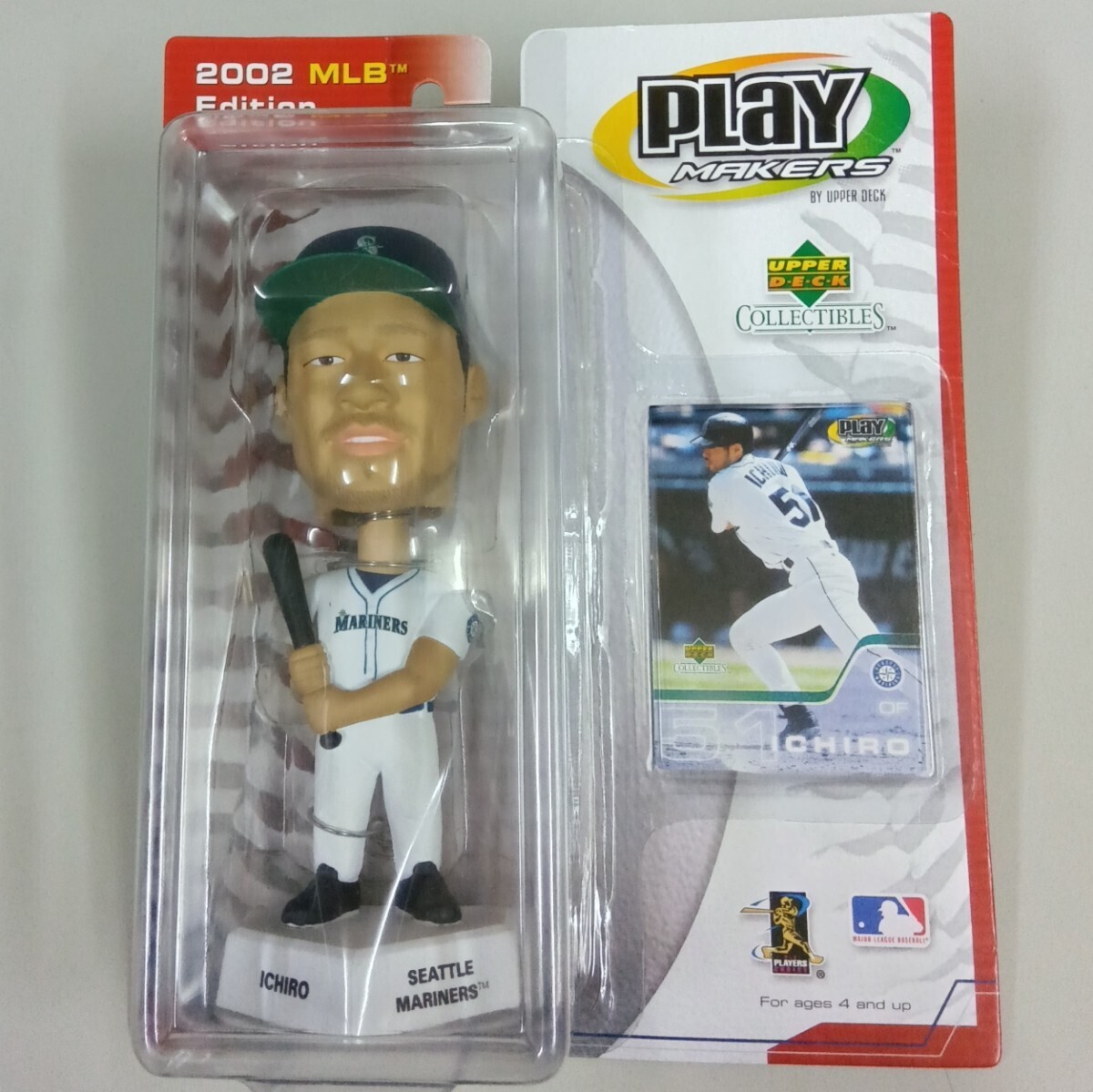 Yahoo!オークション - イチロー首振り人形 2002 MLB ボブルヘッド / バ