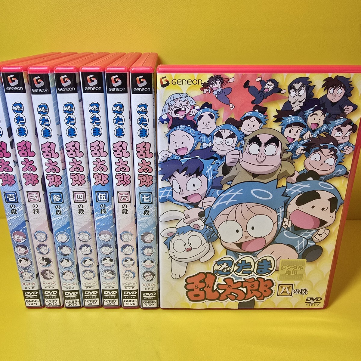新品ケース交換済み 忍たま乱太郎 1期 DVD 全8巻セット｜Yahoo!フリマ