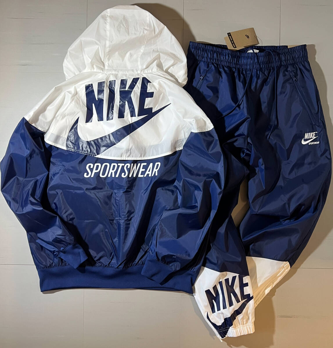 Yahoo!オークション - NIKE ナイキ〔L〕上下セット パーカー パンツ ウ
