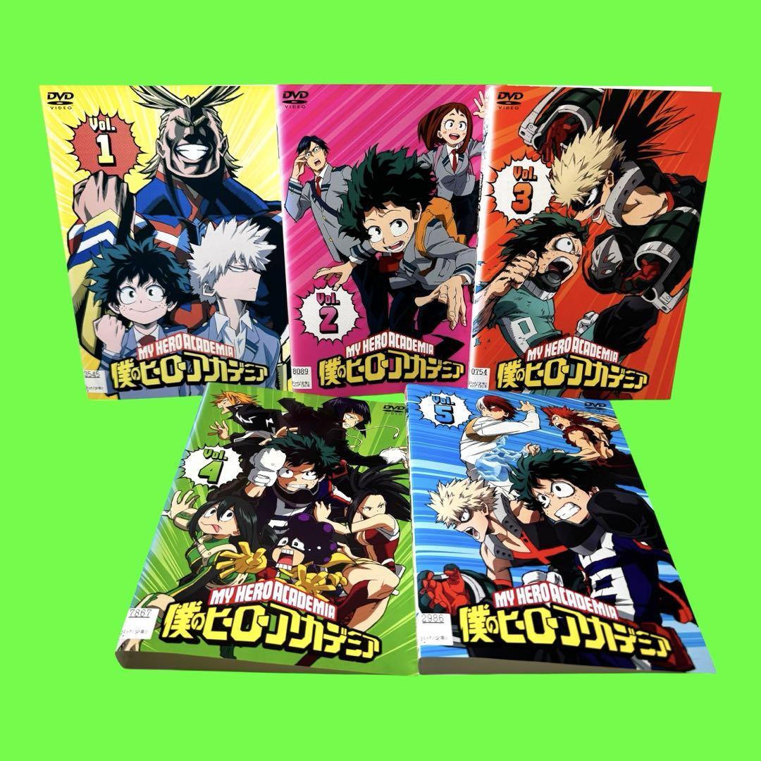 僕のヒーローアカデミア DVD 1期 全5巻 全巻セット｜Yahoo!フリマ（旧