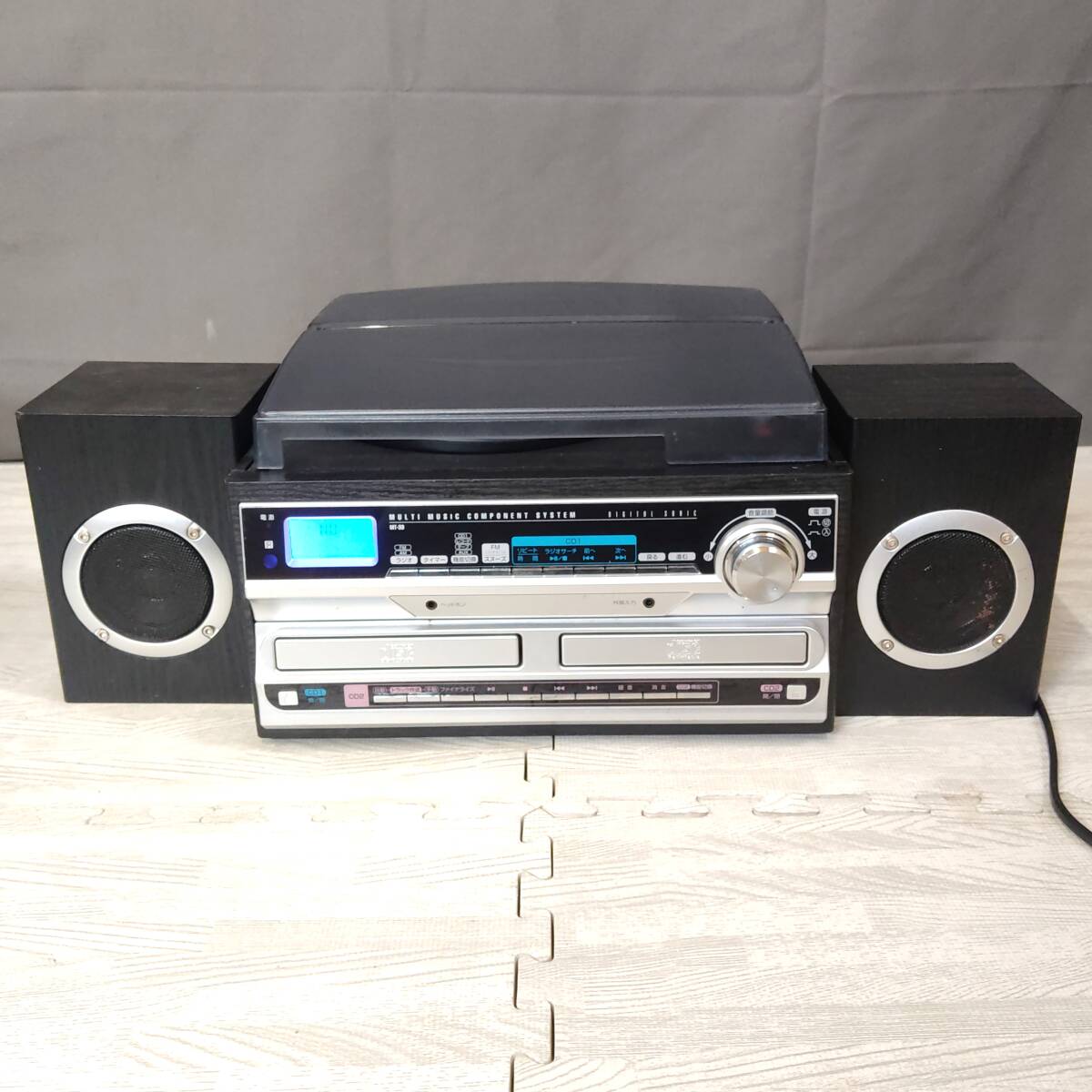 レコード/カセット/CD/AUX/ラジオ マルチミュージックコンポ MT-39