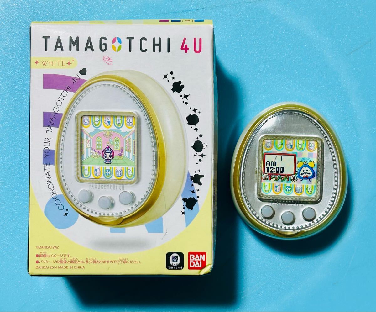 Yahoo!オークション - バンダイ TAMAGOTCHI 4U White たまごっち ホワ