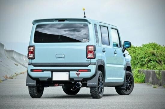 ハスラーMR52/92専用マッドフラップ（ブラック） ランドリックジャパン