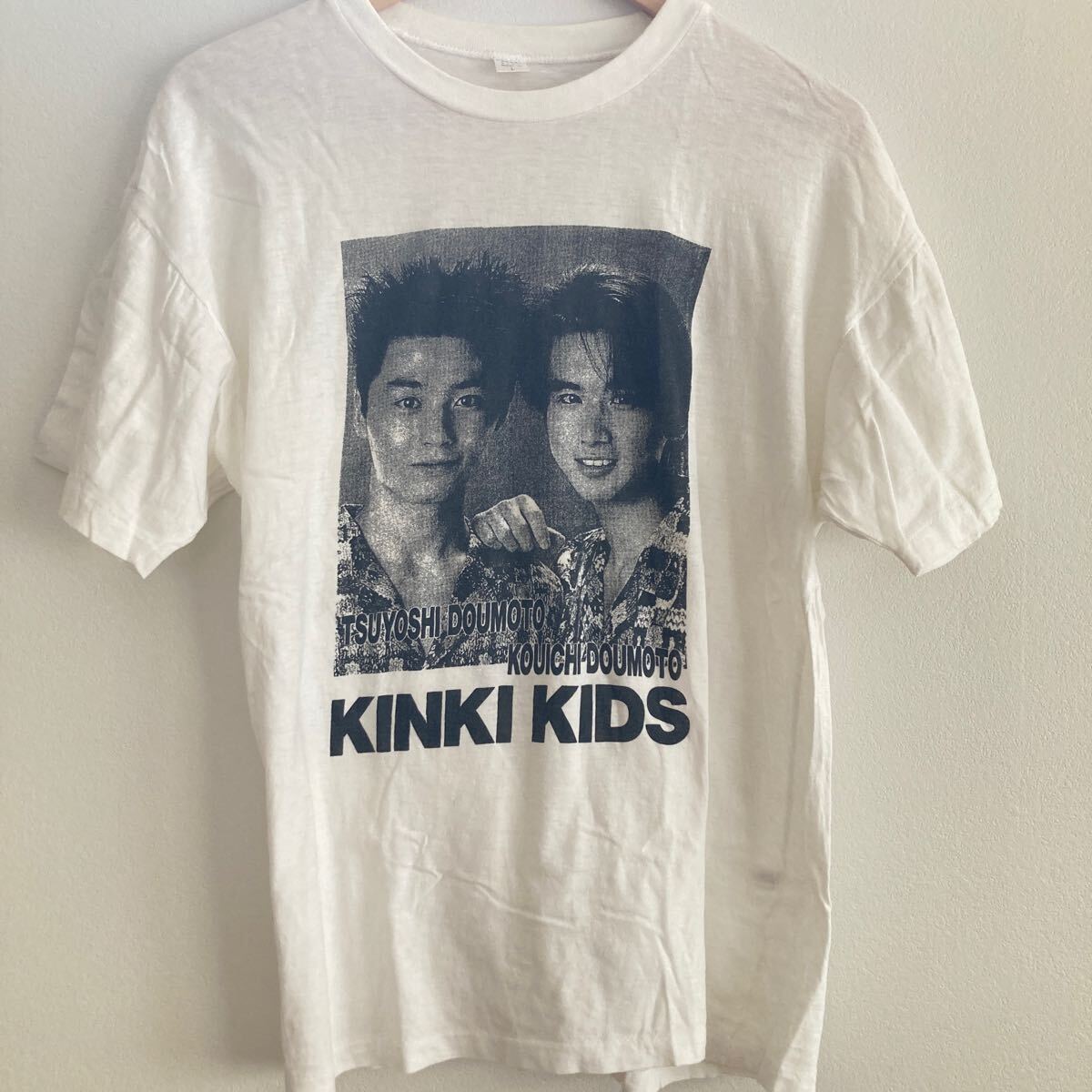 Yahoo!オークション - 90s kinki kids Tシャツ キンキキッズ DOMOTO y2