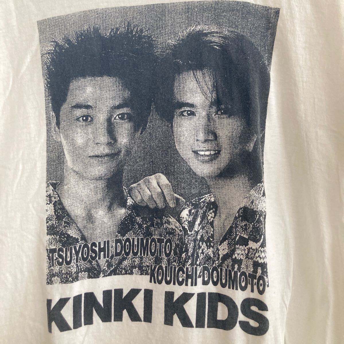 Yahoo!オークション - 90s kinki kids Tシャツ キンキキッズ DOMOTO y2