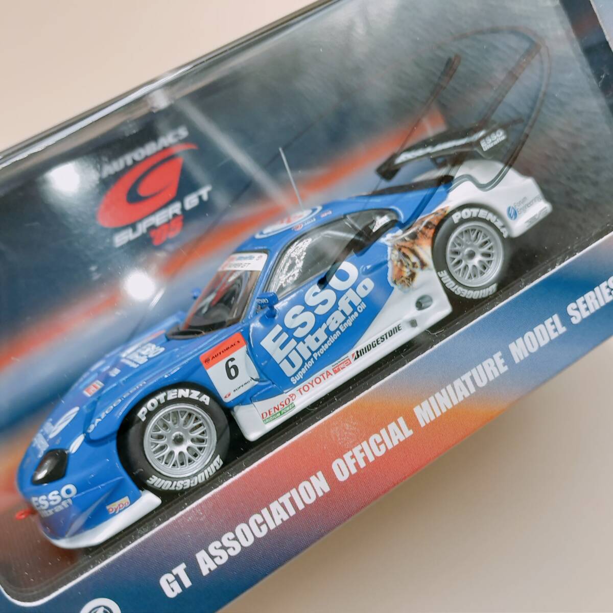 1/43 エブロ スープラ エッソ 2005 サイン入り 脇阪寿一 飯田彰