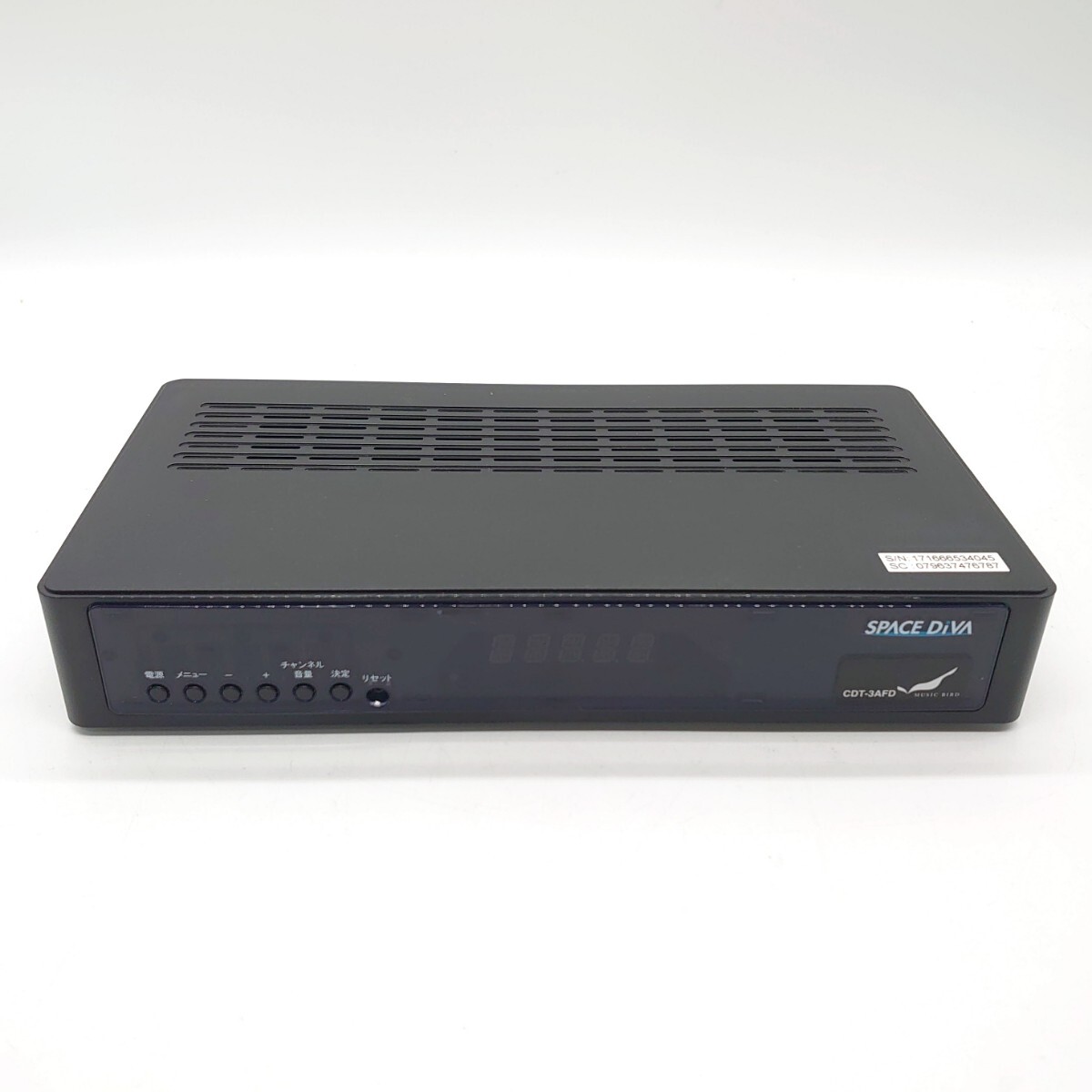MUSIC BIRD SPACE DiVA CDT-3AFD チューナー MUSIC BIRD SPACE DiVA
